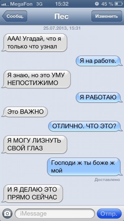 Якби собаки вміли писати СМС