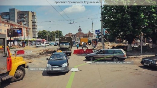 Цікаві моменти зафіксовані Яндексмобілем у Луцьку