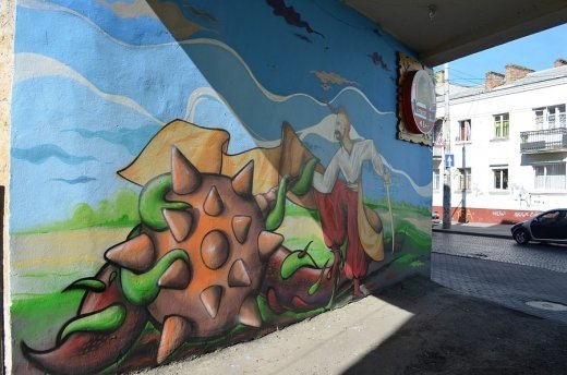 Легальне графіті в Луцьку