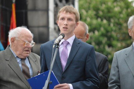 Антифашистський мітинг у Луцьку 