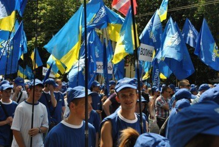 Волинь у всеукраїнському антифашистському марші. ФОТОРЕПОРТАЖ