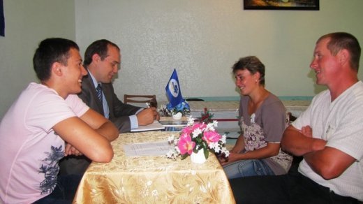 «Молоді регіони» Ковеля провели виїзний прийом громадян