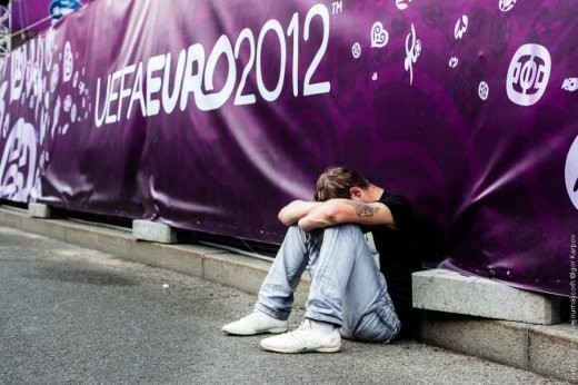 Київська фан-зона: це вам не прапори на мордах малювати!