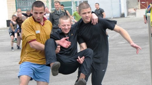 Спортивне свято у Ковельській колонії для неповнолітніх