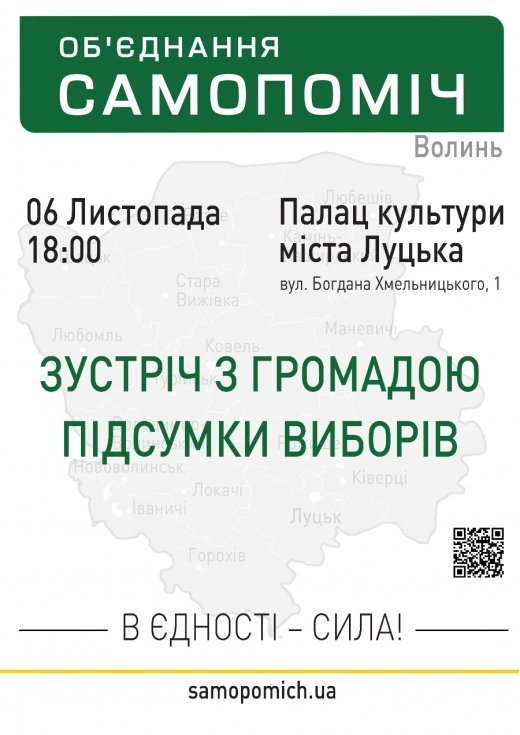 «Самопоміч»: що було і що буде» – звітний захід