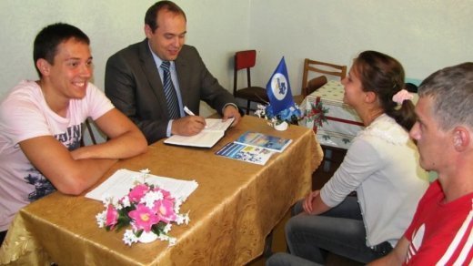 «Молоді регіони» Ковеля провели виїзний прийом громадян