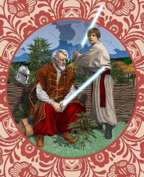 Зоряні війни по-українськи. МАЛЮНКИ