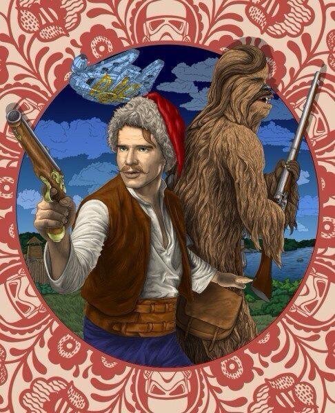 Зоряні війни по-українськи. МАЛЮНКИ