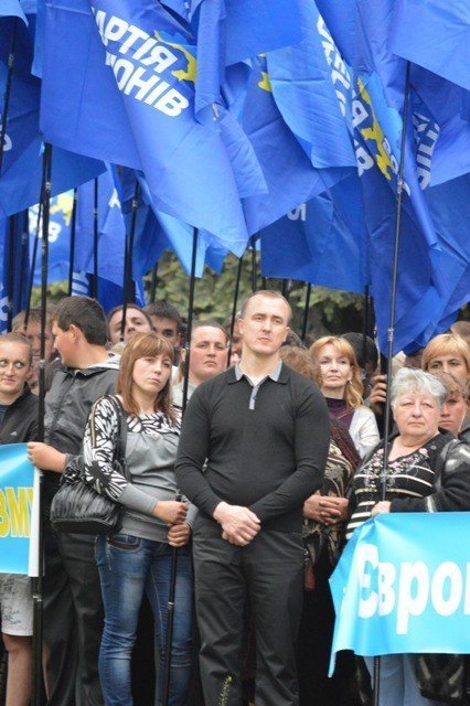 Антифашистський мітинг у Луцьку 