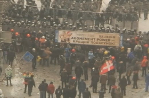 Волинський прапор в епіцентрі Грушевського