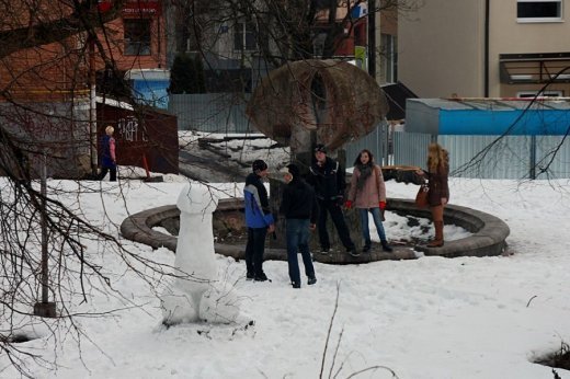 У Луцьку ефектно попрощалися з зимою. ФОТО