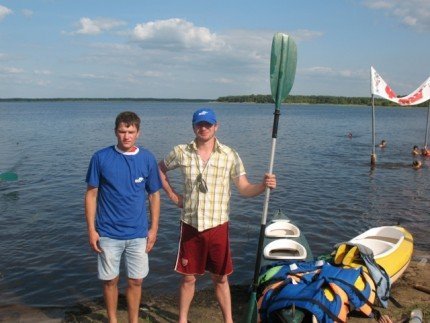 «Молоді регіони» підтримали фестиваль з водного туризму «Поліська регата-2013».