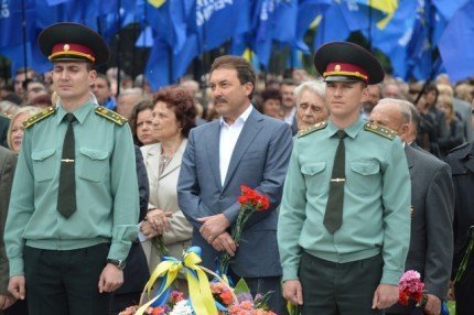 Антифашистський мітинг у Луцьку 