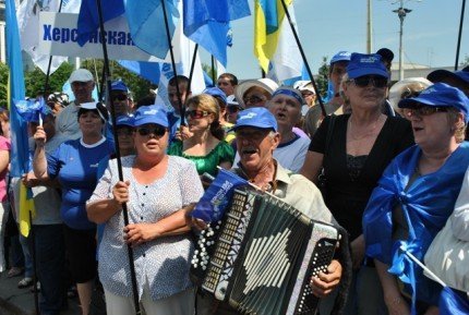 Волинь у всеукраїнському антифашистському марші. ФОТОРЕПОРТАЖ