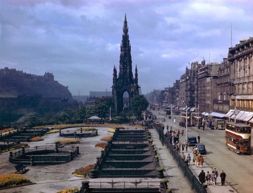 Післявоєнна Британія на кольорових фото 