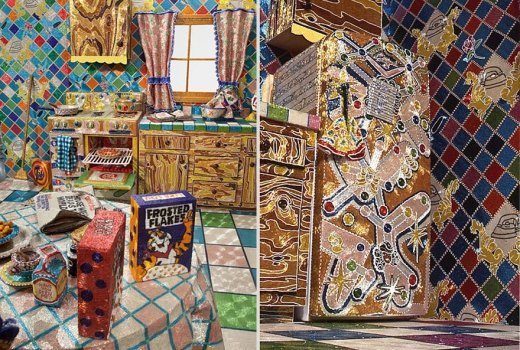 Американка змайструвала кухню з бісеринок. ФОТО