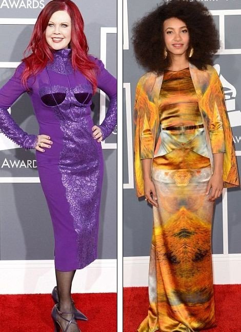 Худшие наряды Грэмми 2013