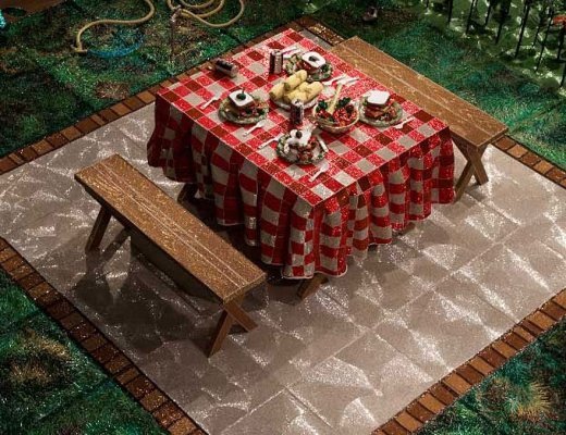 Американка змайструвала кухню з бісеринок. ФОТО