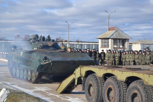 Новий рік війська на Волині
