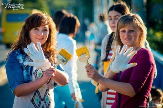 Як луцький міст став синьо-жовтим