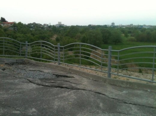 Оглядовий майданчик Луцька незабаром стане руїною