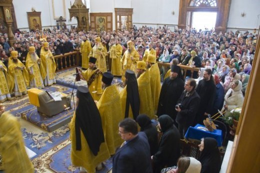 Нова святиня в Святогорській Лаврі (Донецька обл.).