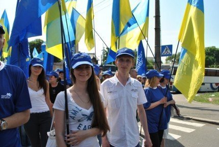 Волинь у всеукраїнському антифашистському марші. ФОТОРЕПОРТАЖ