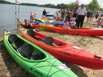 «Молоді регіони» підтримали фестиваль з водного туризму «Поліська регата-2013».