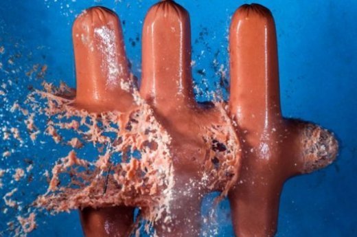 Стоп-кадр: як куля розриває їжу