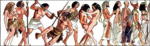 История человечества в картинках