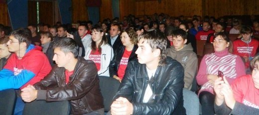 Олександр Присяжнюк підтримав молодь!